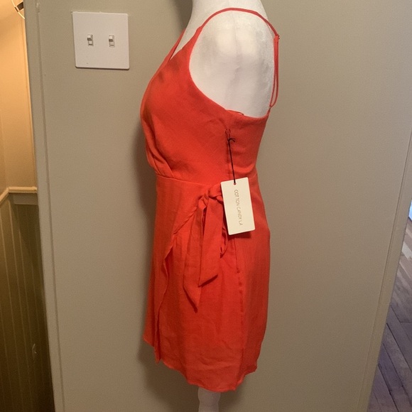 Cotton Candy LA That's A Wrap Mini Dress - Picture 4 of 6